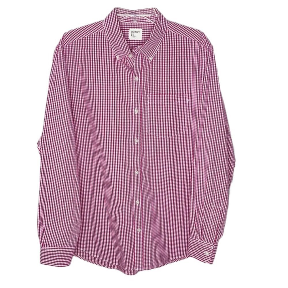 ❤️ 🆕 OLD NAVY Button Down Shirt Size L
